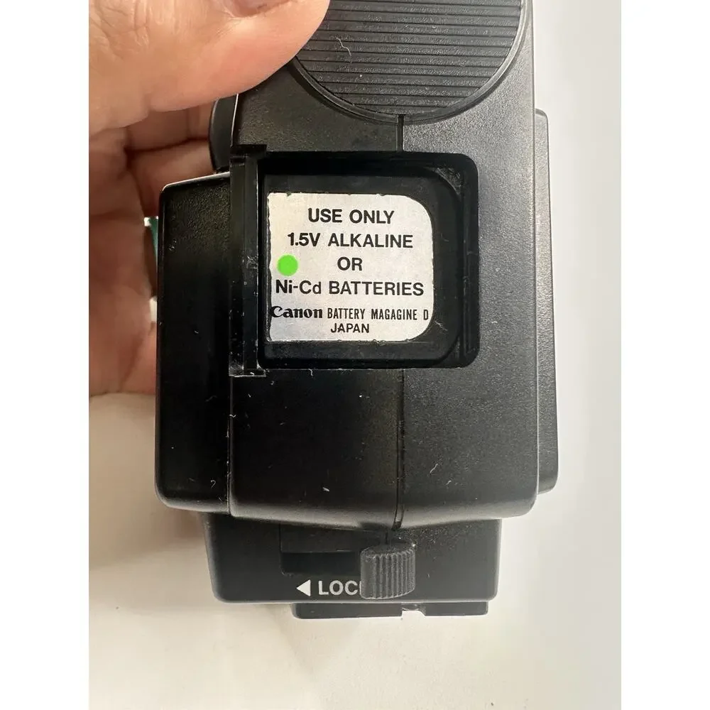 Canon Speedlite 199A Japan Photography Flash Vintage Untested